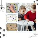 Jogo de xadrez magnético divertido e estratégico da Homyl com peças personalizáveis, ideal para jogos de tabuleiro portáteis.