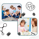 Jogo de xadrez magnético Homyl, jogabilidade divertida e estratégica, peças de tabuleiro para família e lazer.