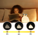Lâmpada de silicone ajustável da Tarmeek, luminária divertida e flexível para ambientes internos.