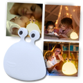 Lâmpada de silicone ajustável e divertida da Tarmeek, com design flexível e colorido para iluminação criativa.