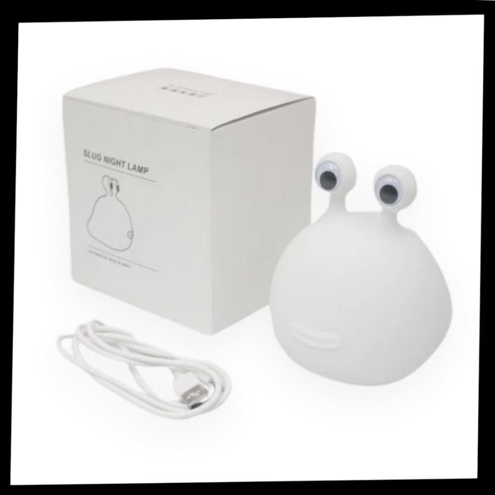 Lâmpada de silicone ajustável e divertida da Tarmeek, com design flexível e cores vibrantes.