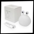 Lâmpada de silicone ajustável e divertida da Tarmeek, com design flexível e cores vibrantes.