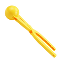 Molde de arroz para sushi com design divertido em forma de bola amarelo, utensílio de cozinha da marca Kyoffiie.