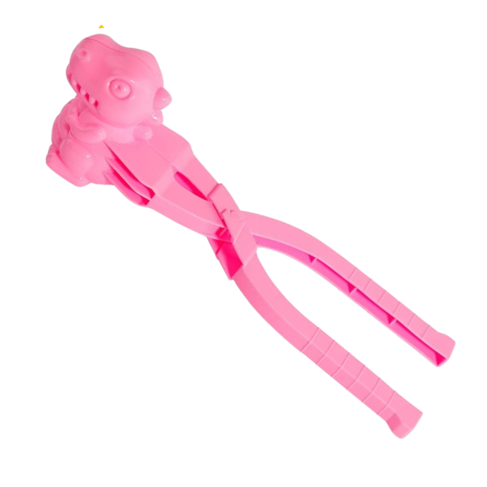 Moule de riz para sushi com design divertido de dinossauro rosa, utensílio de cozinha da marca Kyoffiie.