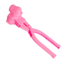Moule de riz para sushi com design divertido de dinossauro rosa, utensílio de cozinha da marca Kyoffiie.