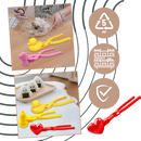 Moule de silicone Kyoffiie para arroz de sushi com design divertido, ideal para preparar porções criativas de sushi.