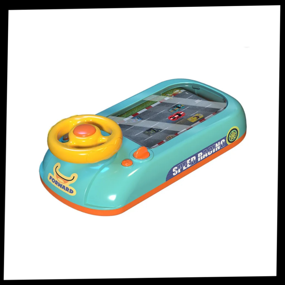 Brinquedo educativo de simulação de direção da marca Cn, brinquedo divertido para aprender sobre condução.