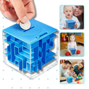 Tirelire labirinto Womail, caixa de puzzle divertida para guardar moedas, design colorido e interativo em plástico resistente.