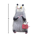 Boneco decorativo de gato em pelúcia despojada e brincalhona, da marca Yiji, ideal para decoração divertida.