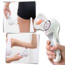 Dispositivo portátil de aspiração de celulite Fuzecheng para massagem e relaxamento, mostrando o aparelho em uso.