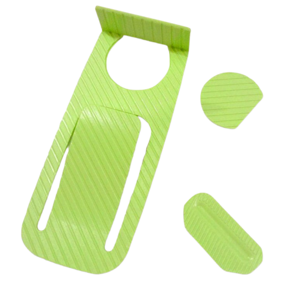 Cale-porte Fysho de quincaillerie para portas, cor verde, resistente e útil para evitar batidas e danos.