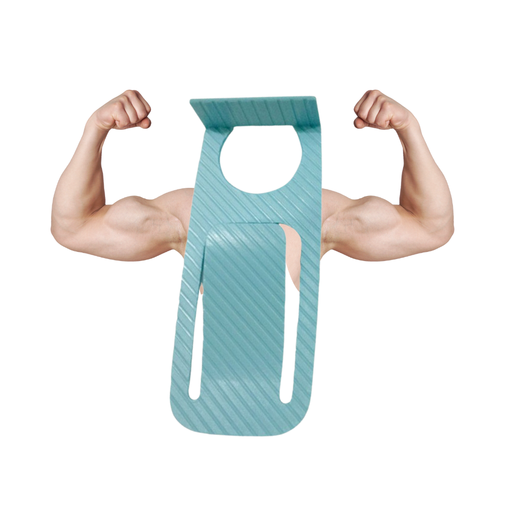 Cale-porte Fysho de quincaillerie para portas, colorido verde, resistente e ideal para manter portas abertas ou fechadas.