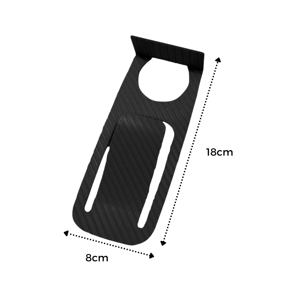 Cale-porte Fysho de quincaillerie para portas, verde, resistente e prático para evitar batidas e proteger paredes.