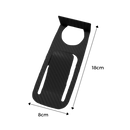 Cale-porte Fysho de quincaillerie para portas, verde, resistente e prático para evitar batidas e proteger paredes.