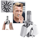 Tondeuse manual portátil Gazechimp para pelos do nariz, aparelho de cuidados pessoais para remoção de pelos faciais.