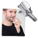 Tondeuse manual portátil Gazechimp para pelos do nariz, ferramenta de cuidados pessoais com lâmina de precisão.