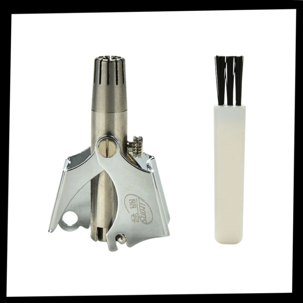 Tondeuse manual portátil para pelos do nariz da Gazechimp, dispositivo de rasagem e cuidados pessoais.