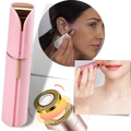 Rasoir elétrico para pelos faciais da Gdbsdk, aparelho de rasagem facial com design rosa e tecnologia de cuidados com a pele