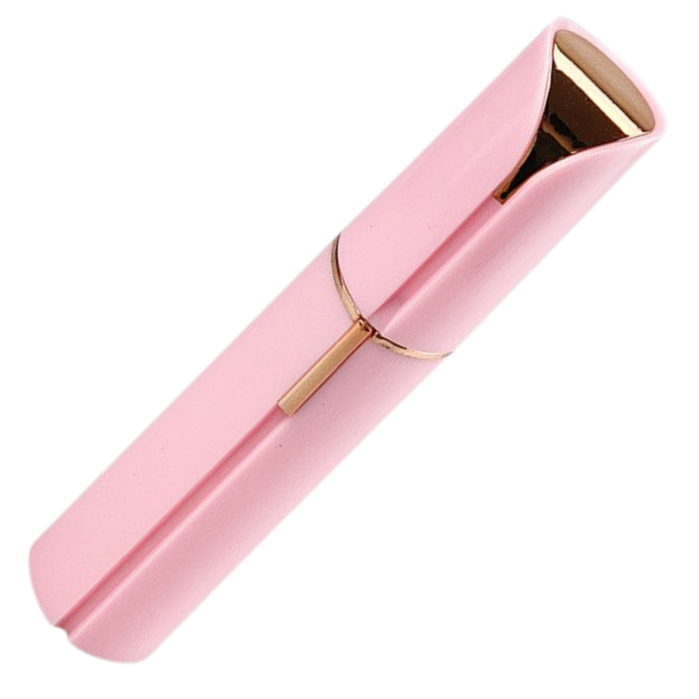 Rasoir elétrico Gdbsdk para pelos faciais, aparelho de rasagem e cuidados com design rosa, visível na imagem.