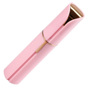 Rasoir elétrico Gdbsdk para pelos faciais, aparelho de rasagem e cuidados com design rosa, visível na imagem.
