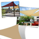 Toldo triangular de voile d'ombrage da Gear Mechanical, resistente à água, para proteção em áreas de lazer ao ar livre.
