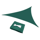 Sombrinha de sombra triangular à prova d'água para uso externo, marca Gear Mechanical, em tom cinza.