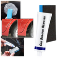 Kit de reparação de arranhões para carro da Geartronics, incluindo ferramentas e produtos para acabamento e proteção da pintura.