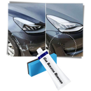 Kit de reparação de riscos para carro da Geartronics, incluindo ferramentas e produtos para consertar arranhões na pintura.
