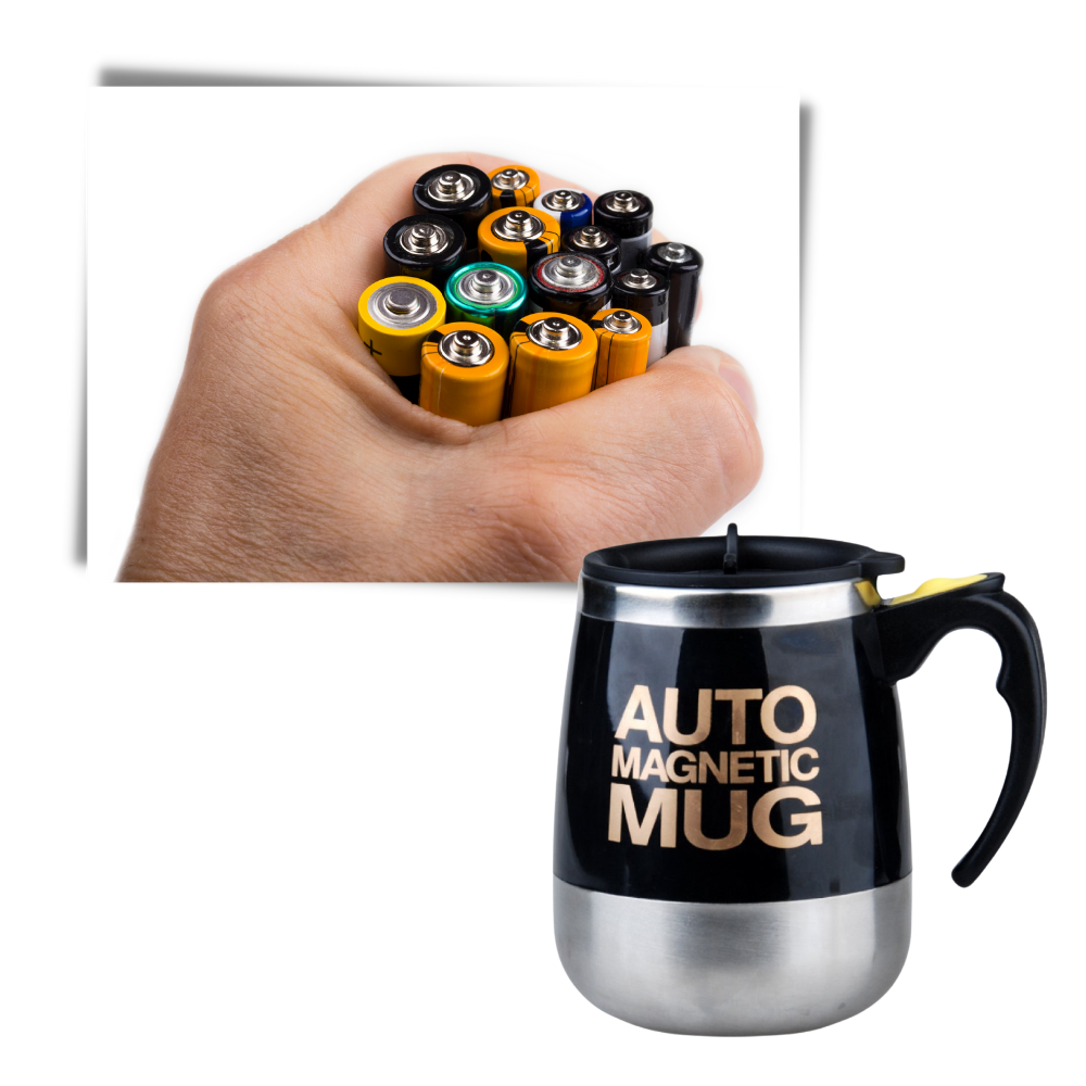 Tasse magnética para remuage automático, utensílio de artes da mesa, branca, com design funcional e moderno.