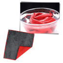 Serviette de nettoyage absorbante gris para carros, 30x20cm, ideal para manutenção e decoração de veículos.