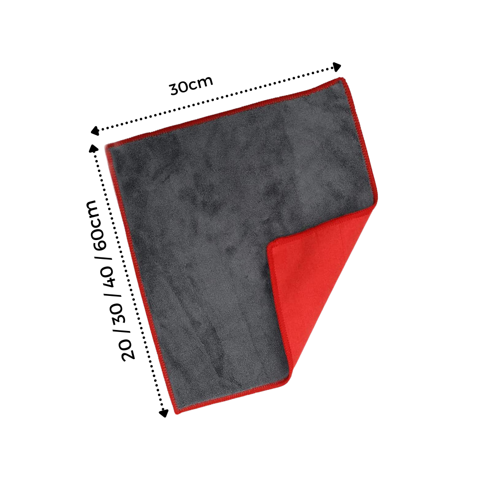 Toalha de limpeza absorvente para carros da marca Genérica, 30x20cm, ideal para manutenção e decoração de veículos.