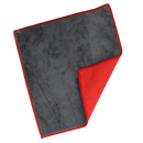 Serviette de nettoyage absorbante gris para carros, 30x20cm, ideal para manutenção e limpeza de veículos.