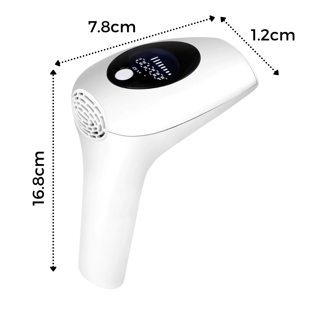 Aparelho de depilação a laser IPL da marca Genérica para cuidados de pele e remoção de pelos.