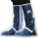 Couvre-chaussures brancos impermeáveis da marca Generic, superfície de plástico resistente para proteção de calçados.