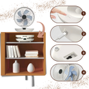 Ventilador portátil Kkmol de difusão suave, ideal para resfriar e ventilar ambientes com movimento de ar delicado.