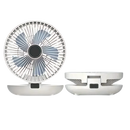 Ventilador portátil Kkmol com difusão suave, branco, ideal para resfriar e ventilar ambientes com suavidade.