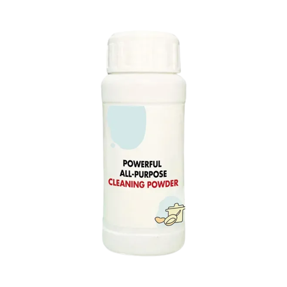 Pó de limpeza suave tudo uso da Jsgek Cleaning, pó de limpeza doméstica para várias superfícies.