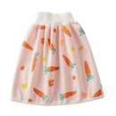 Fralda lavável para bebê Gentle&Soft da Qmyliery, resistente a vazamentos, com cor laranja e design macio e confortável