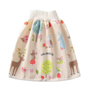 Fralda de pano lavável Gentle&Soft para troca de bebê, com estampa de veados, proteção contra vazamentos, marca Qmyliery