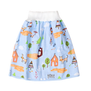 Fralda de pano lavável Gentle&Soft da Qmyliery para troca de bebê, com proteção anti-derrame e design confortável.