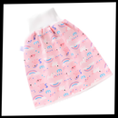 Fralda de pano lavável Gentle&Soft da Qmyliery, proteção contra vazamentos, embalagem com fraldas de trocador para bebê.