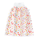 Fralda de pano lavável anti-fugas Gentle&Soft da Qmyliery, cor rosa, ideal para troca de bebê, com proteção contra vazamentos.