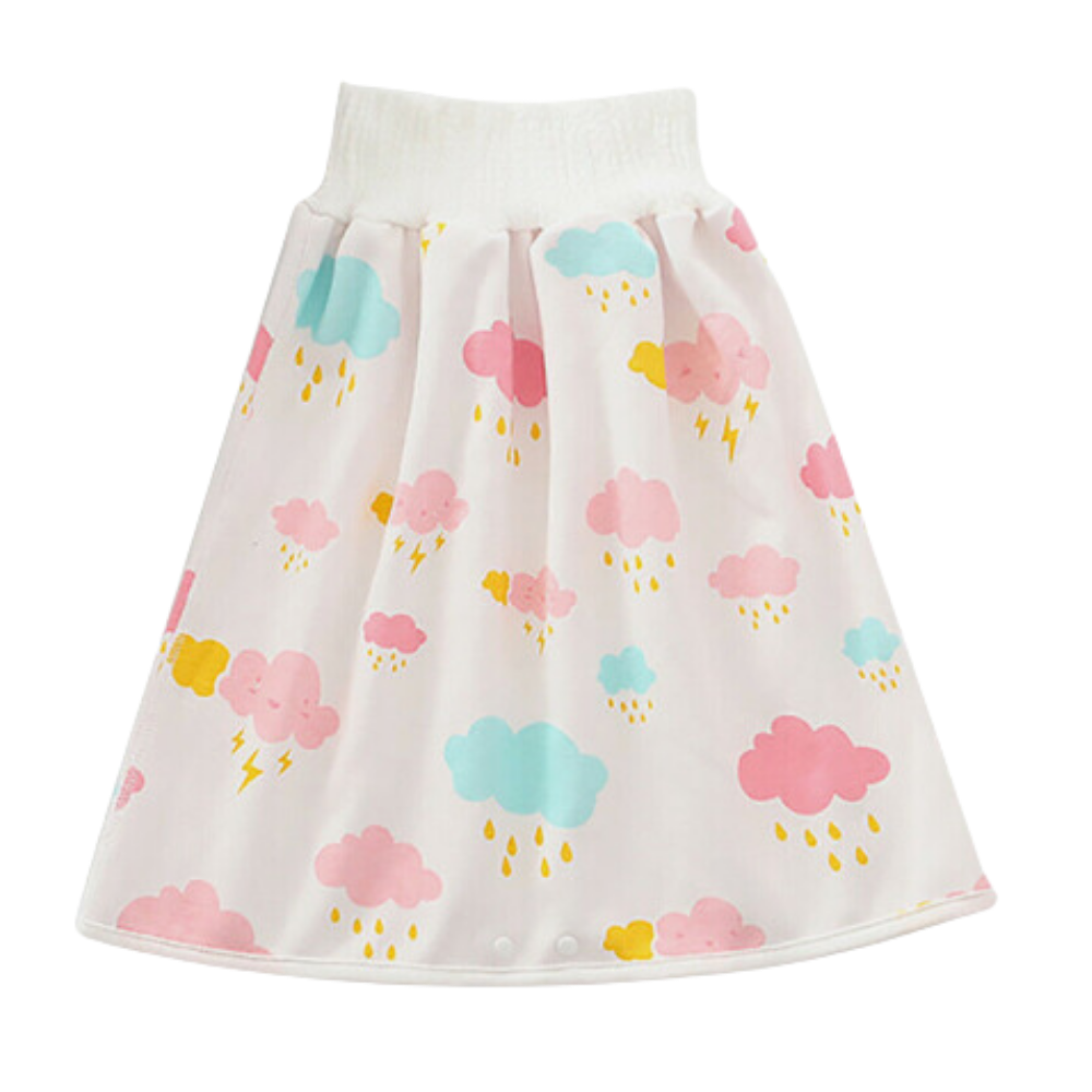 Fralda de pano lavável anti-fugas Gentle&Soft para troca de bebê, cor rosa com proteção contra vazamentos, marca Qmyliery
