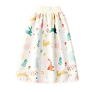 Fralda de bebê lavável anti-fugas Gentle&Soft da Qmyliery, com design macio e proteção contra vazamentos, em fundo branco.