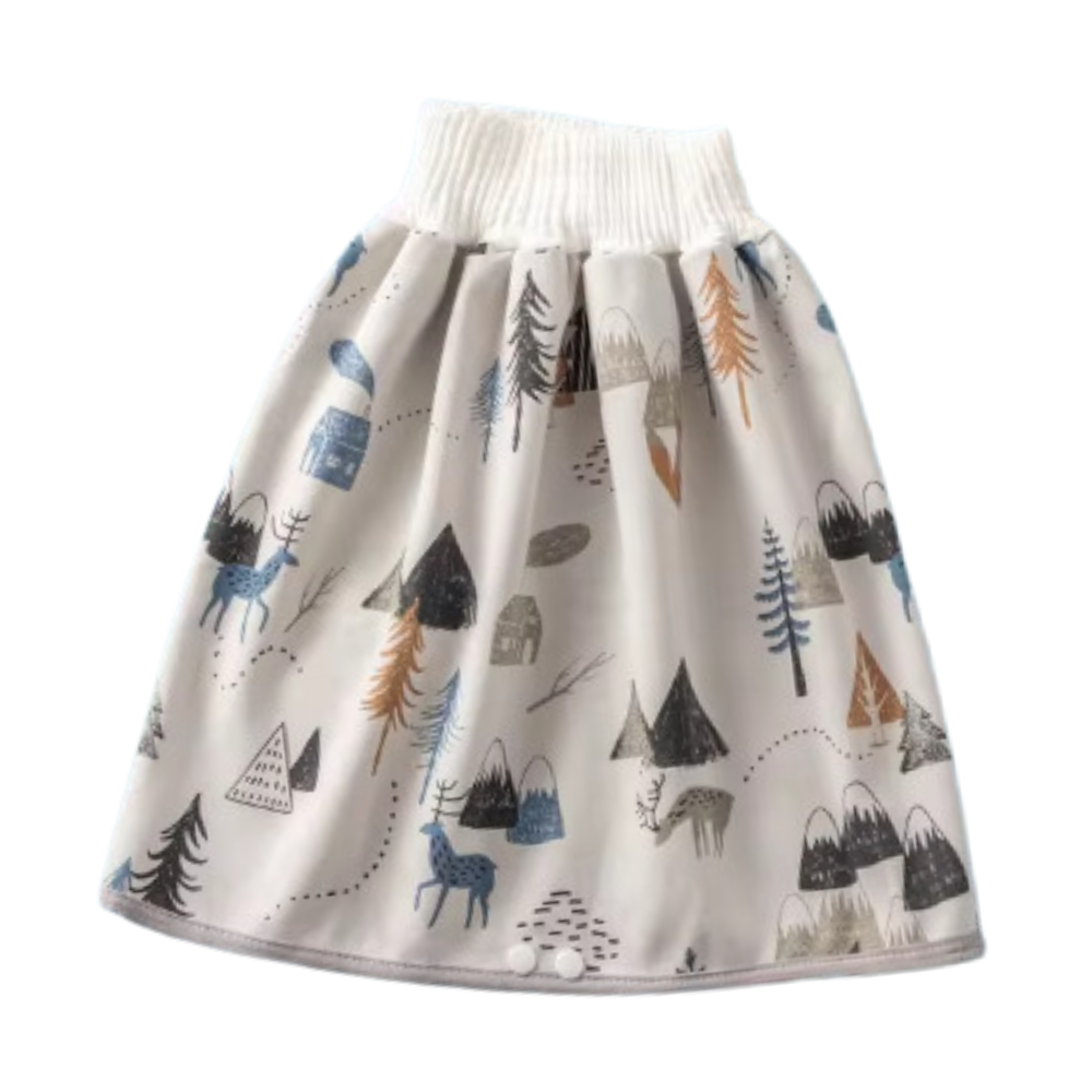 Fralda de bebê lavável Gentle&Soft da Qmyliery, protetora contra vazamentos, ideal para troca de bebê no inverno