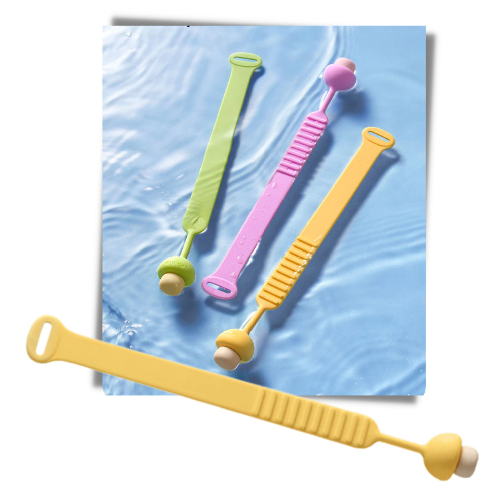 Conjunto de 2 elevadores de assento de banheiro em silicone amarelo, peça de reposição para instalação de sanitários.