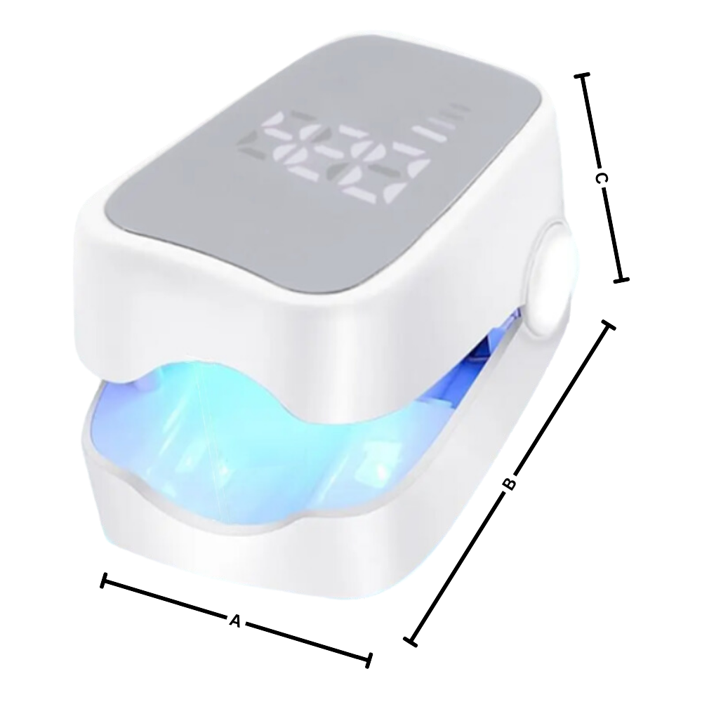 Laser indolor para micoses nas unhas, produto cosmético da marca GH, com aparelho de tratamento eficaz visível na imagem.