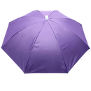 Chapéu parapluie ajustável para uso ao ar livre, com design verde militar e tecnologia hands-free da Global Bargains.