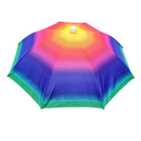 Chapéu parapluie ajustável para atividades ao ar livre, modelo verde militar, com proteção contra chuva e mãos livres.