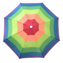 Chapéu parapluie ajustável para uso ao ar livre, estilo verde militar, marca Global Bargains, proteção contra chuva e sol